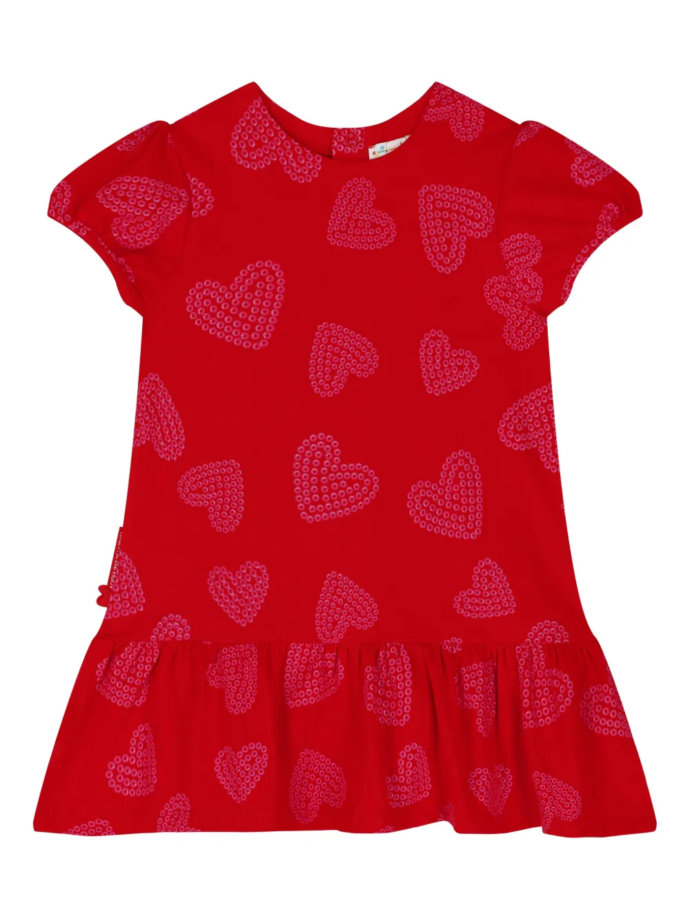 AGATHA RUIZ DE LA PRADA sequin heart dress - Rosso