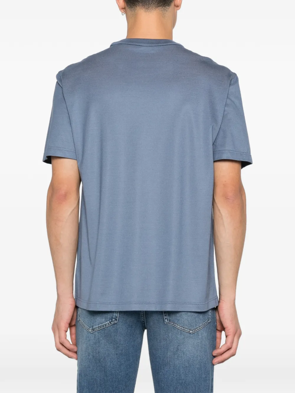 Brioni T-shirt met ronde hals Blauw
