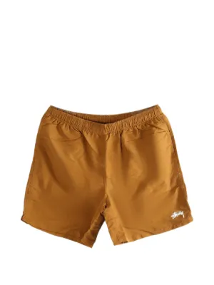 Stüssy Cotton Swim Shorts | Orange | FARFETCH