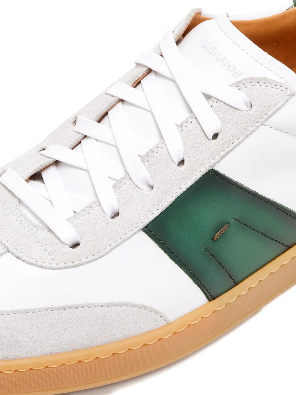 Magnanni Primera sneakers met streep Wit