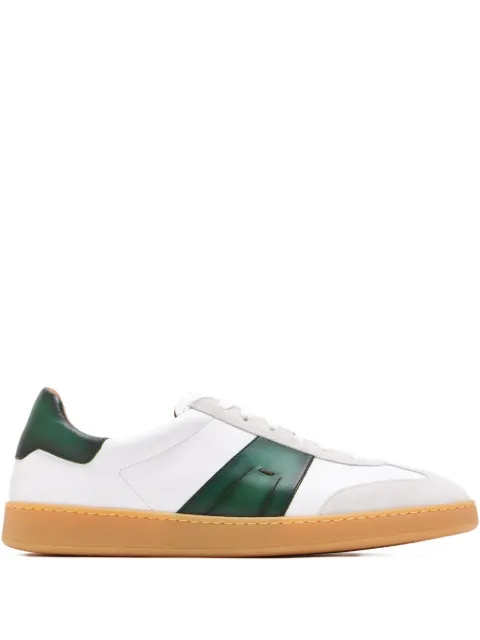 Magnanni Primera green stripe sneakers