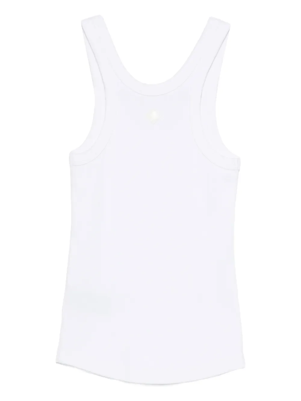  Haikure Ribbed Top - White 
