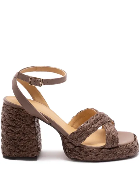 Castañer raffia heeled espadrilles