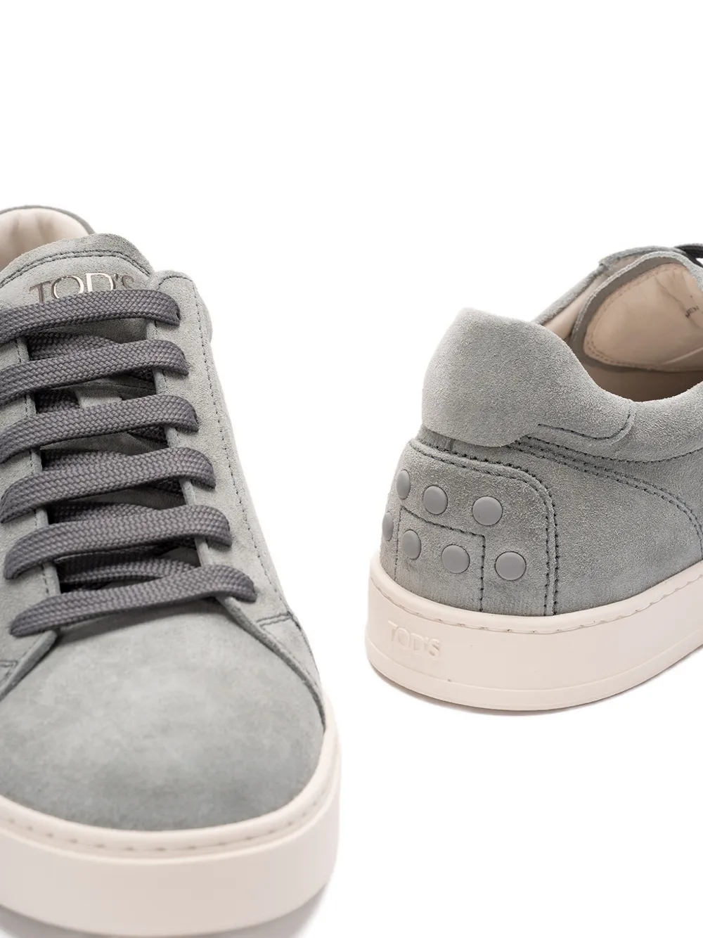 Tod's Leren low-top sneakers Grijs