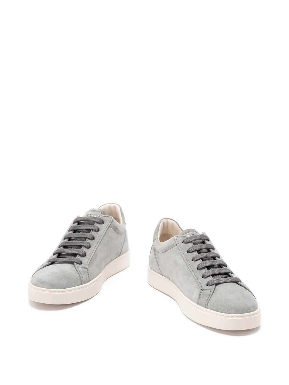 Tod\'s Leather Shoes Mens Size 8.5 Gray Low Top Casual Sneakers Made In Italy 33050268_63485216_1000.jpg main image 4