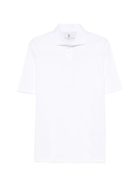 Brunello Cucinelli 버튼 폴로 셔츠