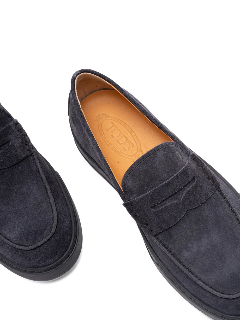 Tod's Leren loafers Blauw
