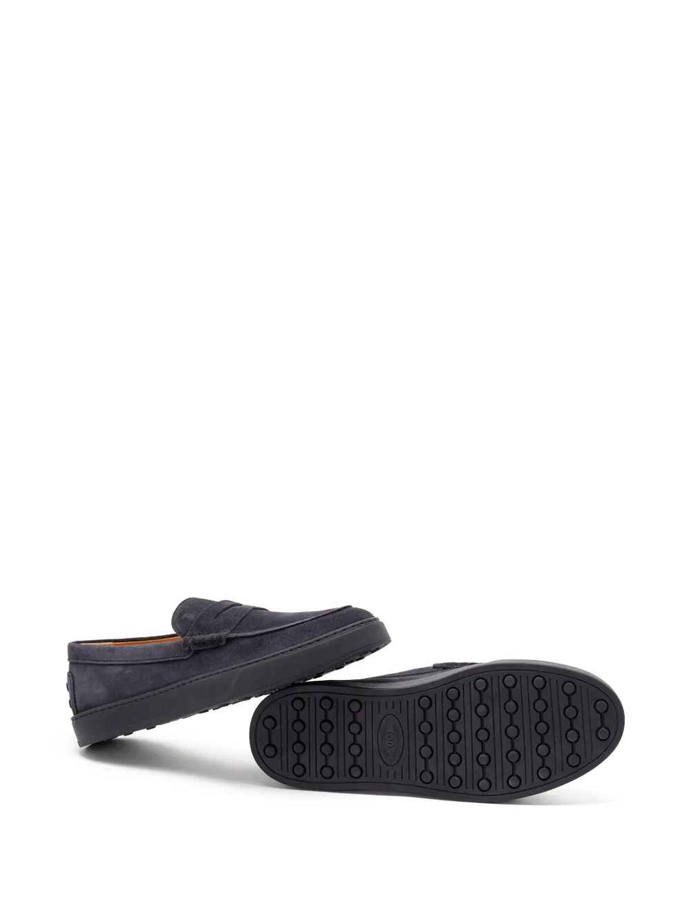 Tod's レザー ペニーローファー | ブルー | FARFETCH JP