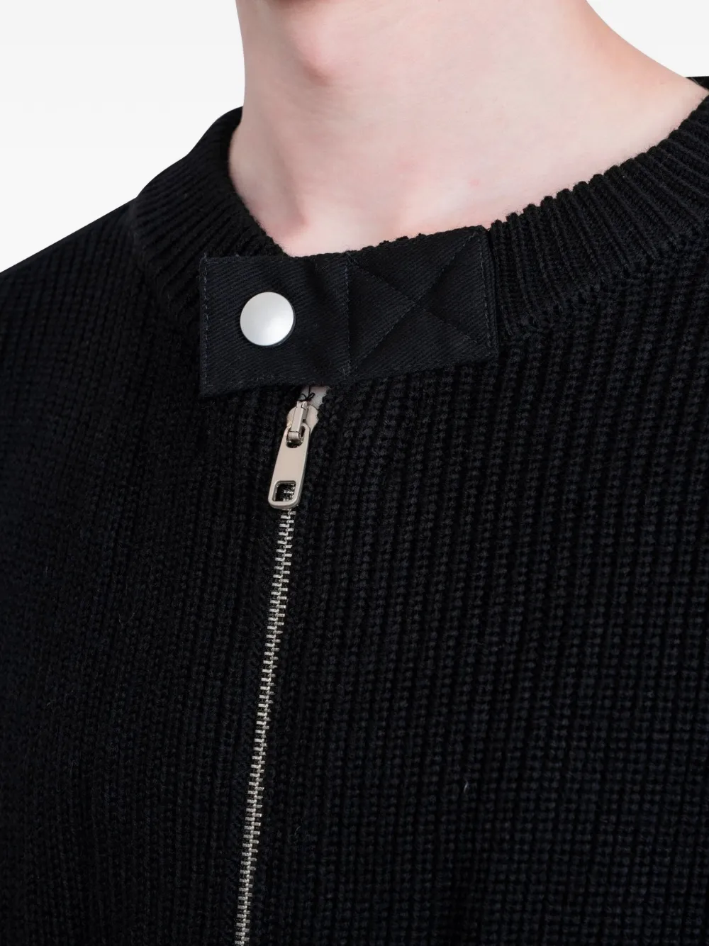 Gimaguas Guido zip-up Cardigan | Black | FARFETCH IL