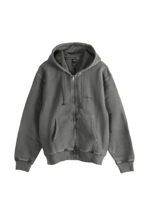Stüssy zip-fastening hoodie