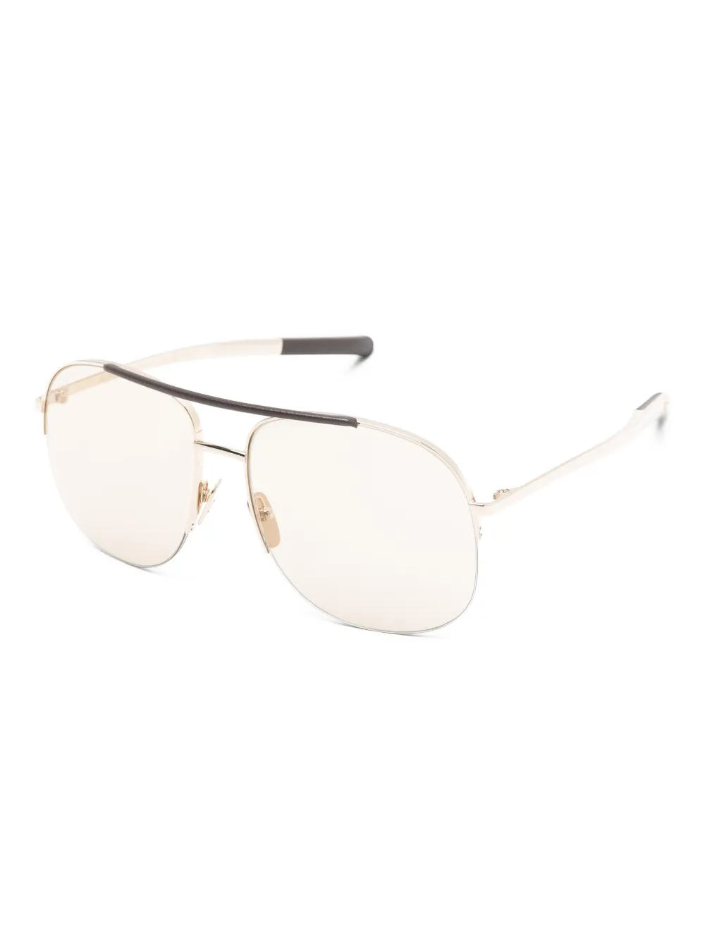Gucci Eyewear Zonnebril met piloten montuur - Goud
