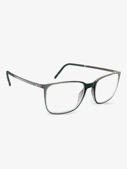 Silhouette rectangle-frame glasses