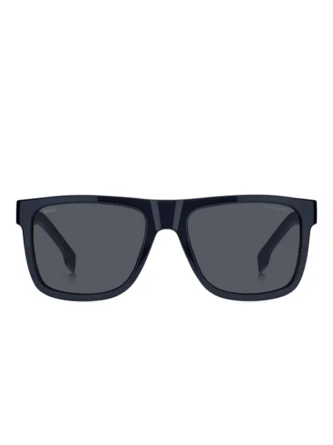 BOSS rectangle sunglasses
