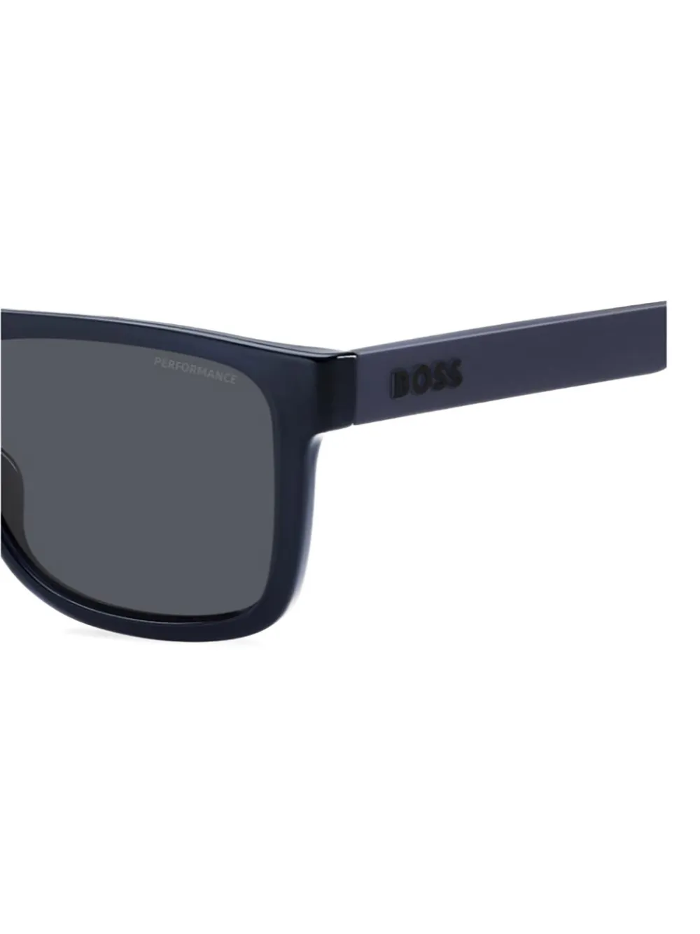  Boss Rectangle Sunglasses - Blue 