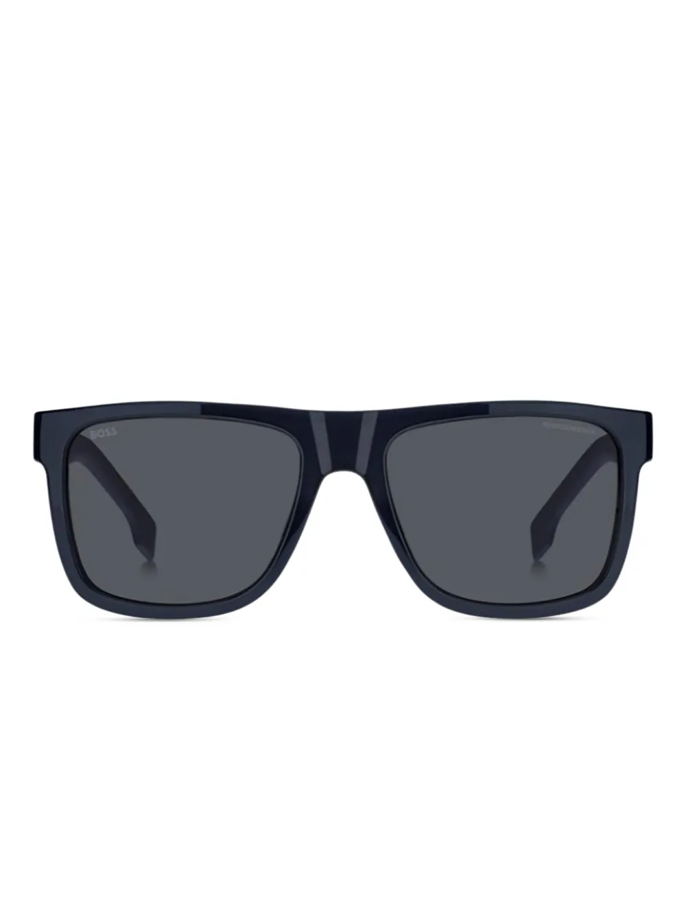 BOSS rectangle sunglasses - Blu