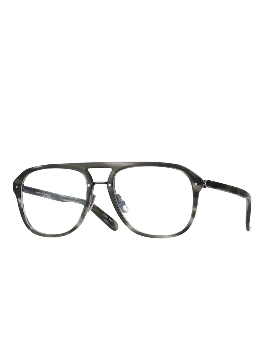 Yellows Plus Stan browline glasses | Men | Image 2