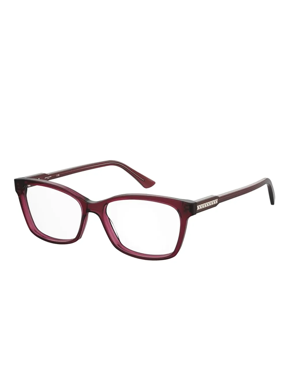 Pierre Cardin Eyewear rectangular embellished glasses | Men | Image 2