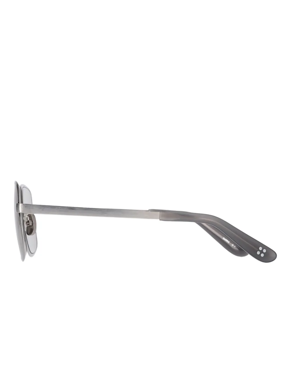  Yellows Plus Barris Geometric Sunglasses - Silver 