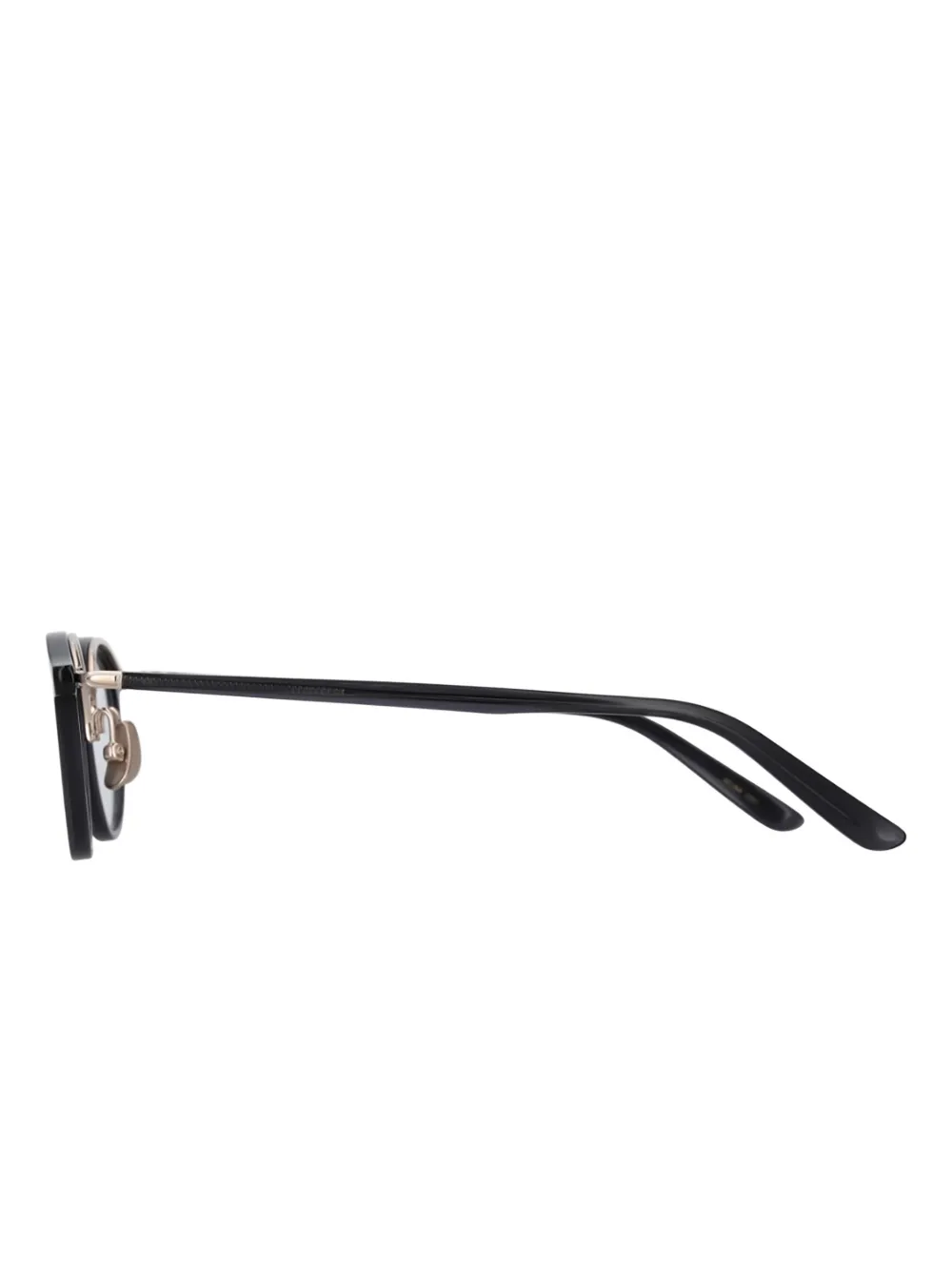  Yellows Plus Selina Round Glasses - Black 