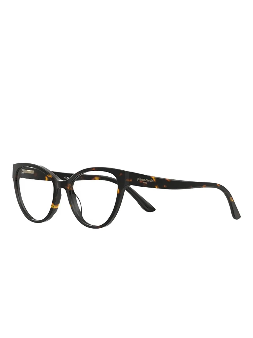Pierre Cardin Eyewear lunettes de vue Havana à monture papillon | Homme | Image 2