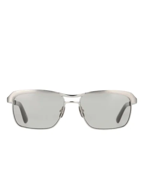 Yellows Plus metallic browline sunglasses