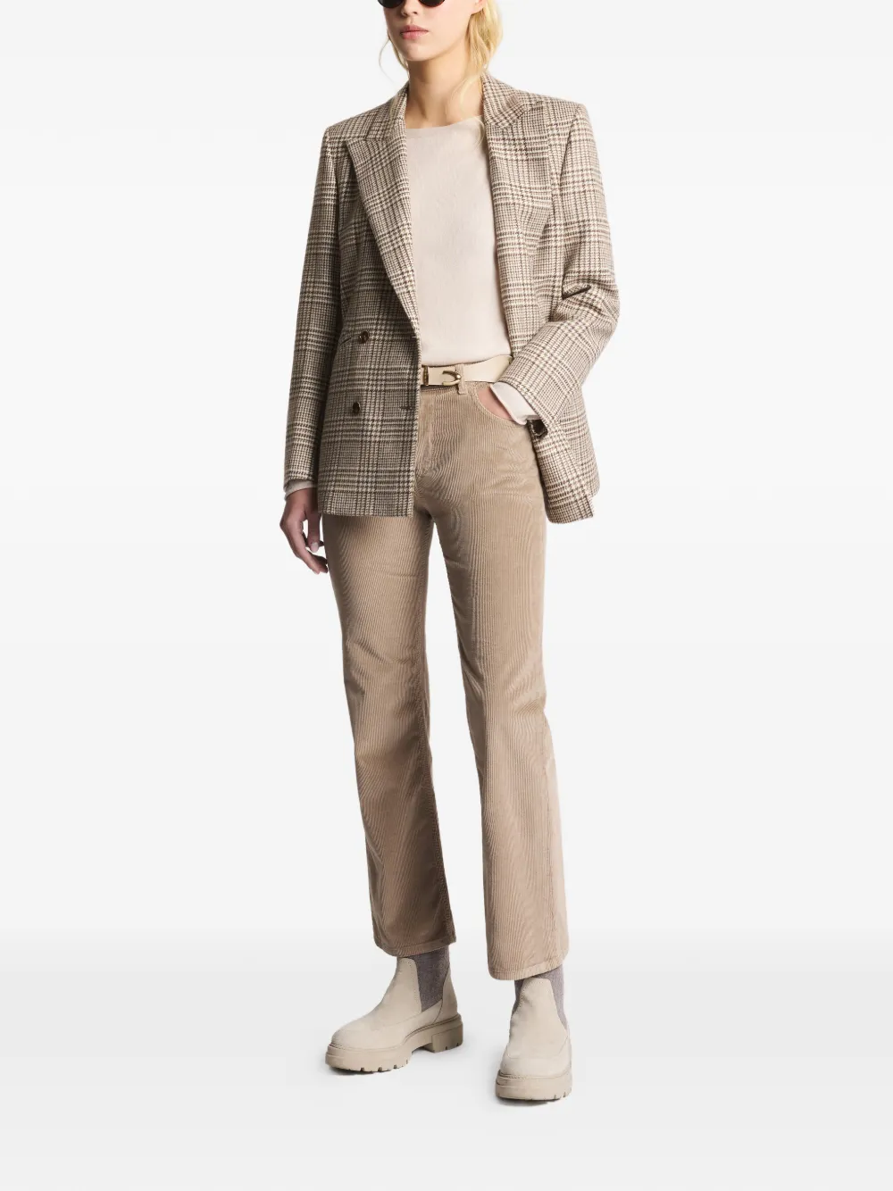 Fay corduroy trousers - Beige