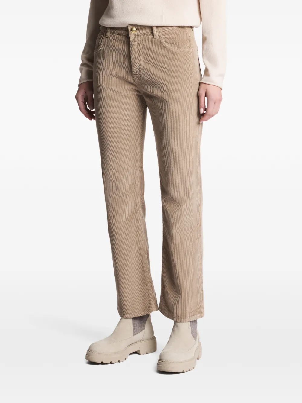  Fay Corduroy Trousers - Neutrals 