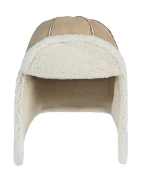 Fay paneled trapper hat