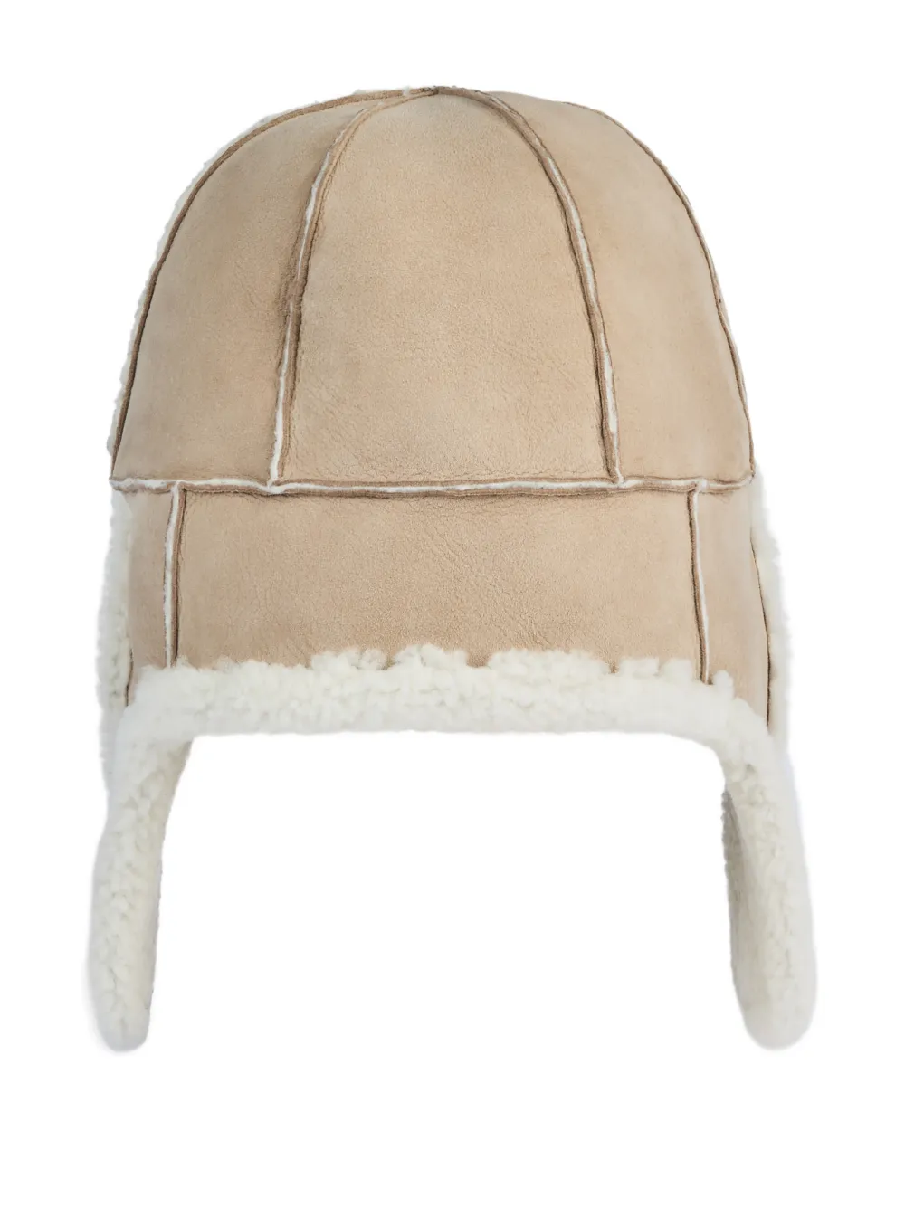 Fay paneled trapper hat - Beige