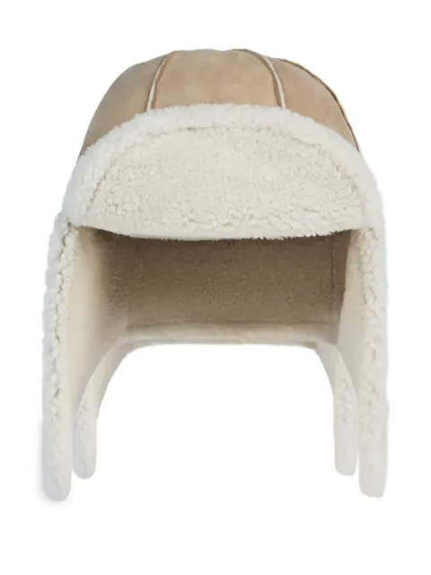 Fay paneled trapper hat