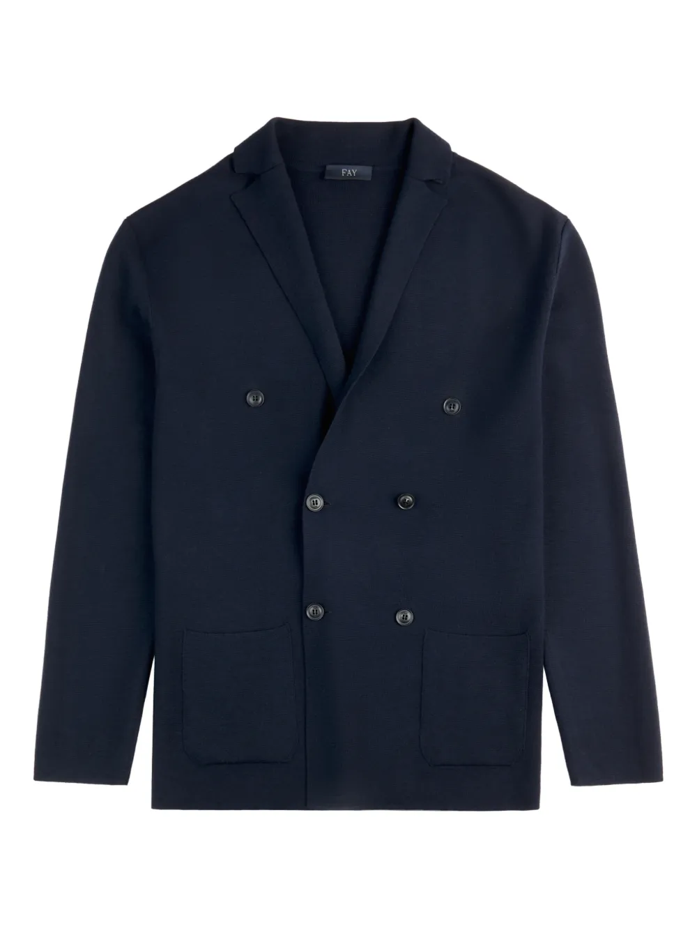 Fay double-breasted blazer - Blu