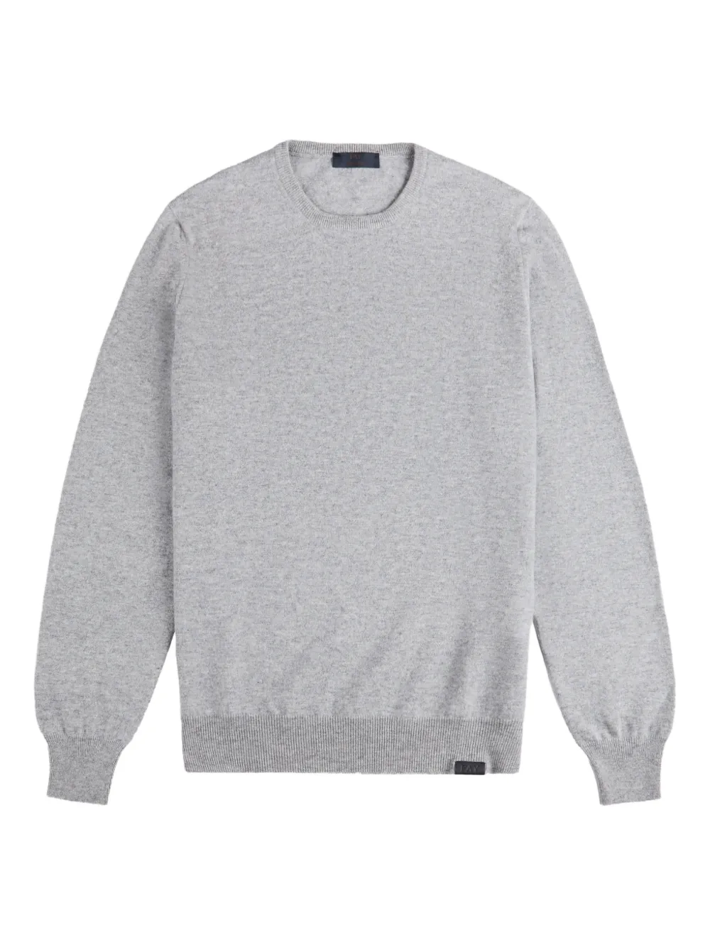 Fay round-neck long-sleeved sweater - Grau