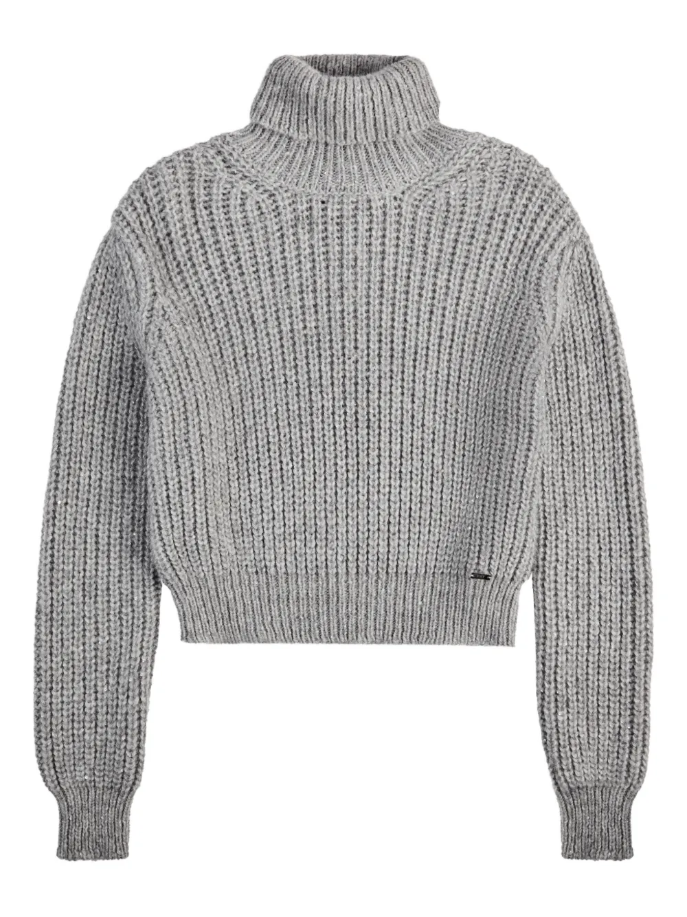Fay long-sleeve turtleneck sweater - Grigio
