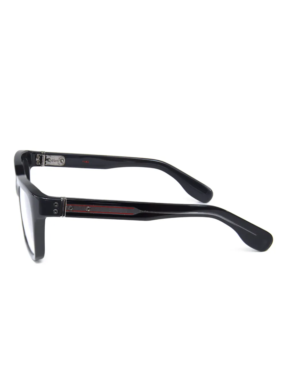  Kiurv Square Glasses - Black 