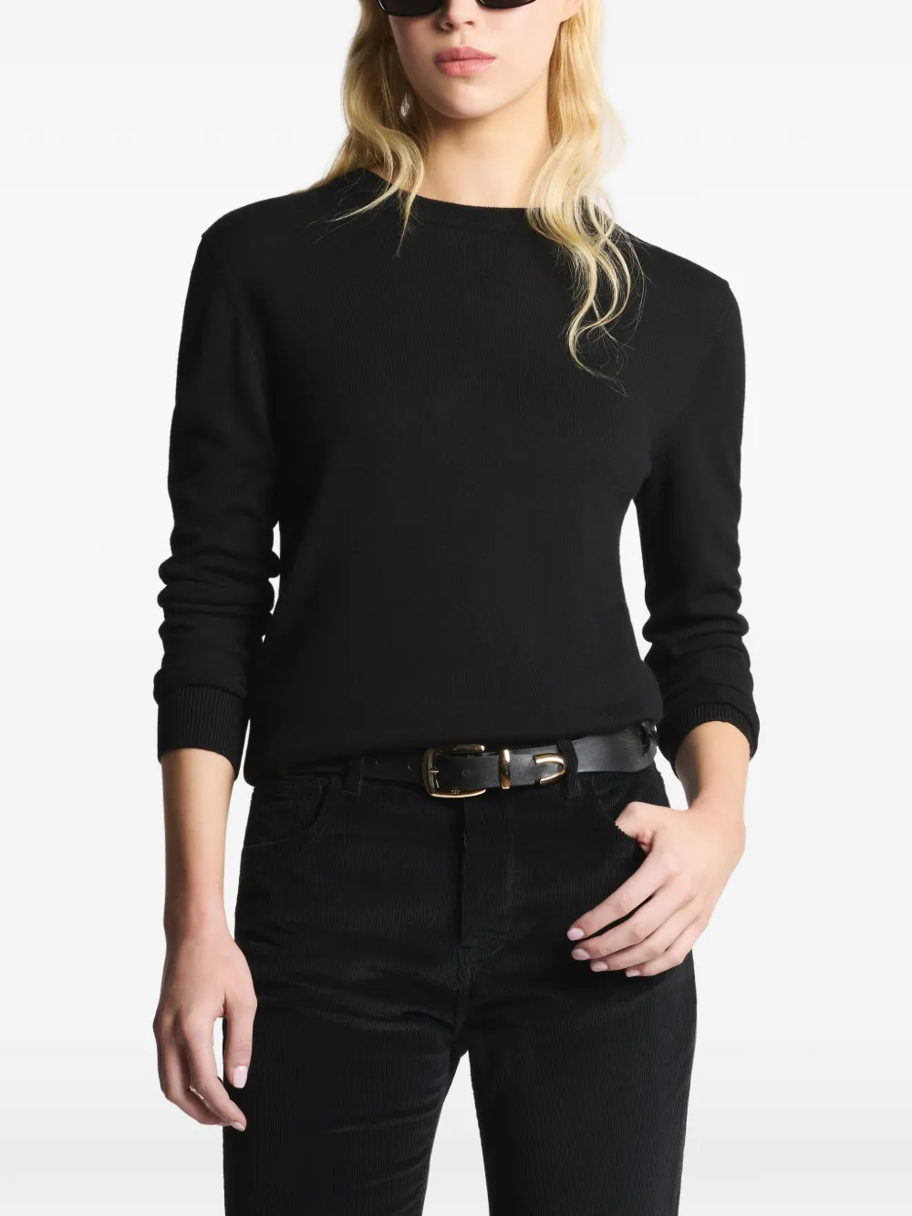  Fay Crew-neck Sweater - Black 