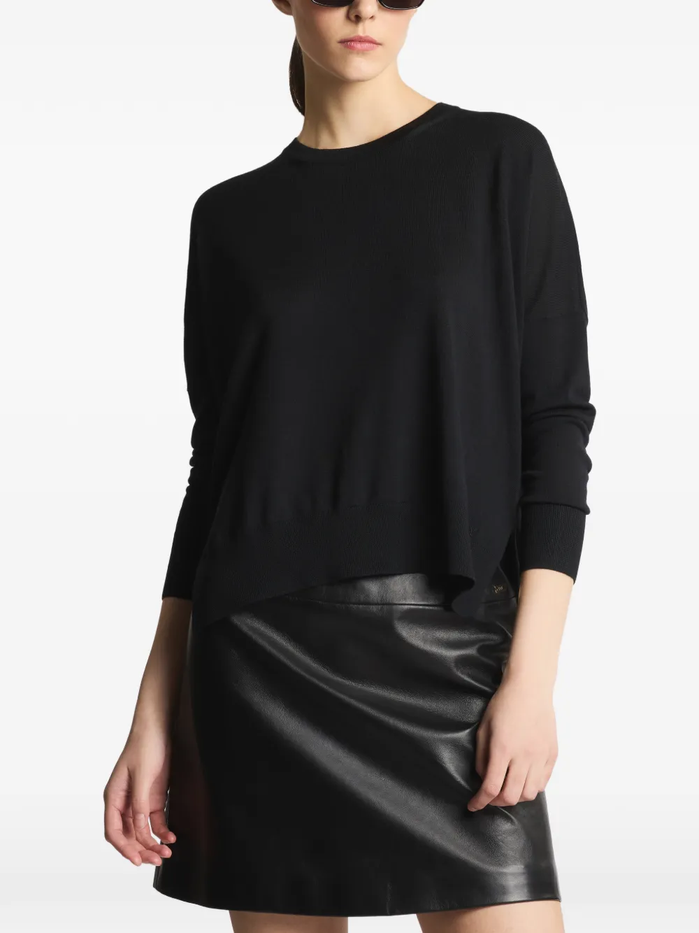  Fay Long-sleeve Sweater - Black 