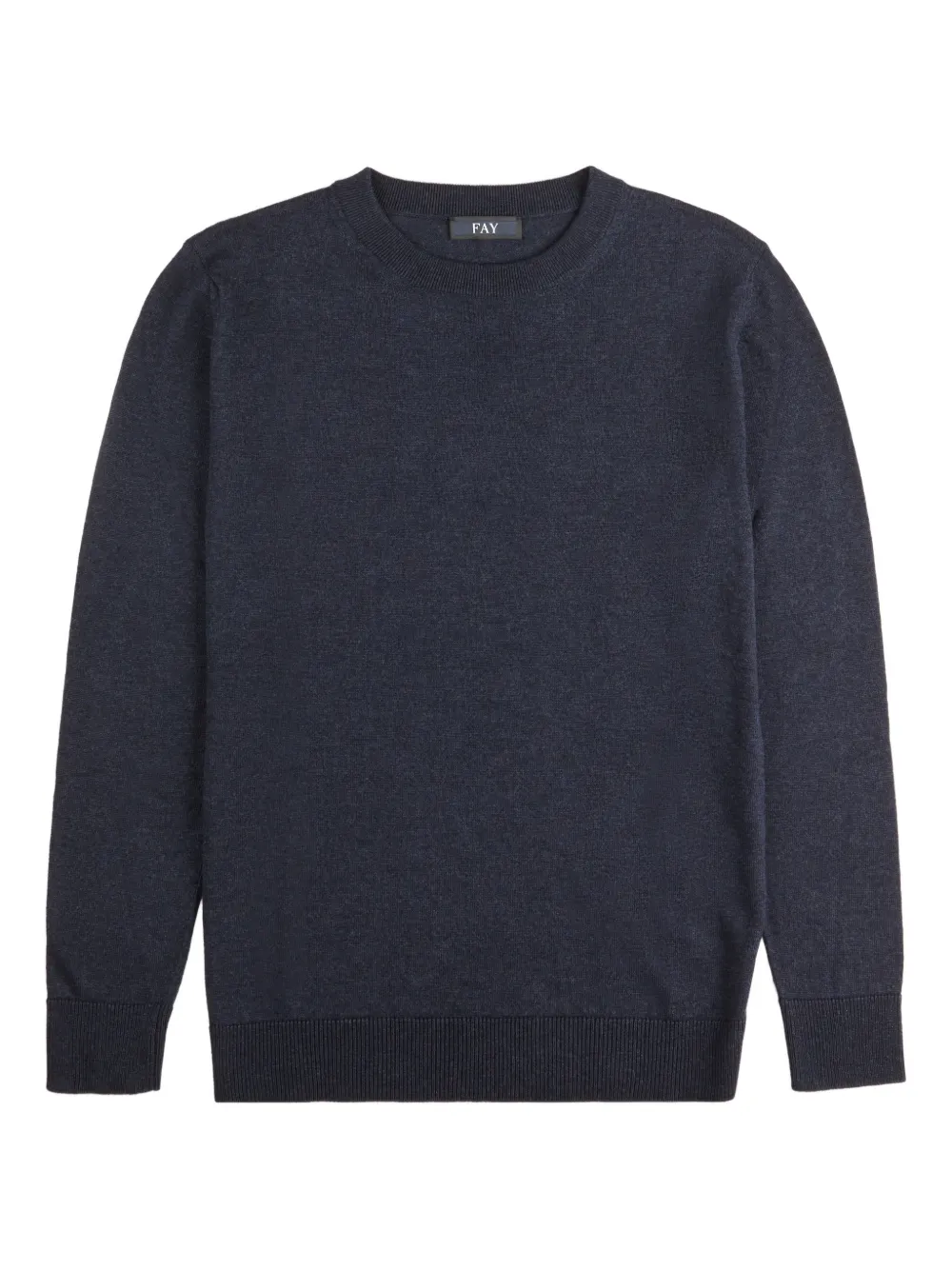Fay round-neck sweater - Blau