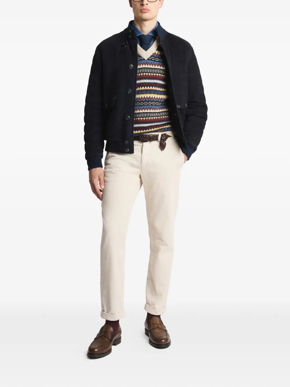 Fay corduroy trousers | Pantalones cortos | Image 2