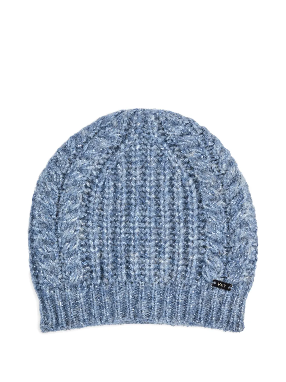 Fay knitted beanie hat - Blu