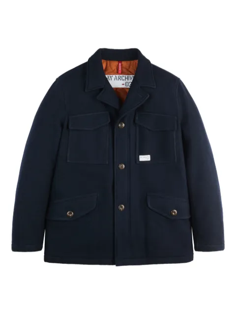 Fay buttoned pocket field jacket