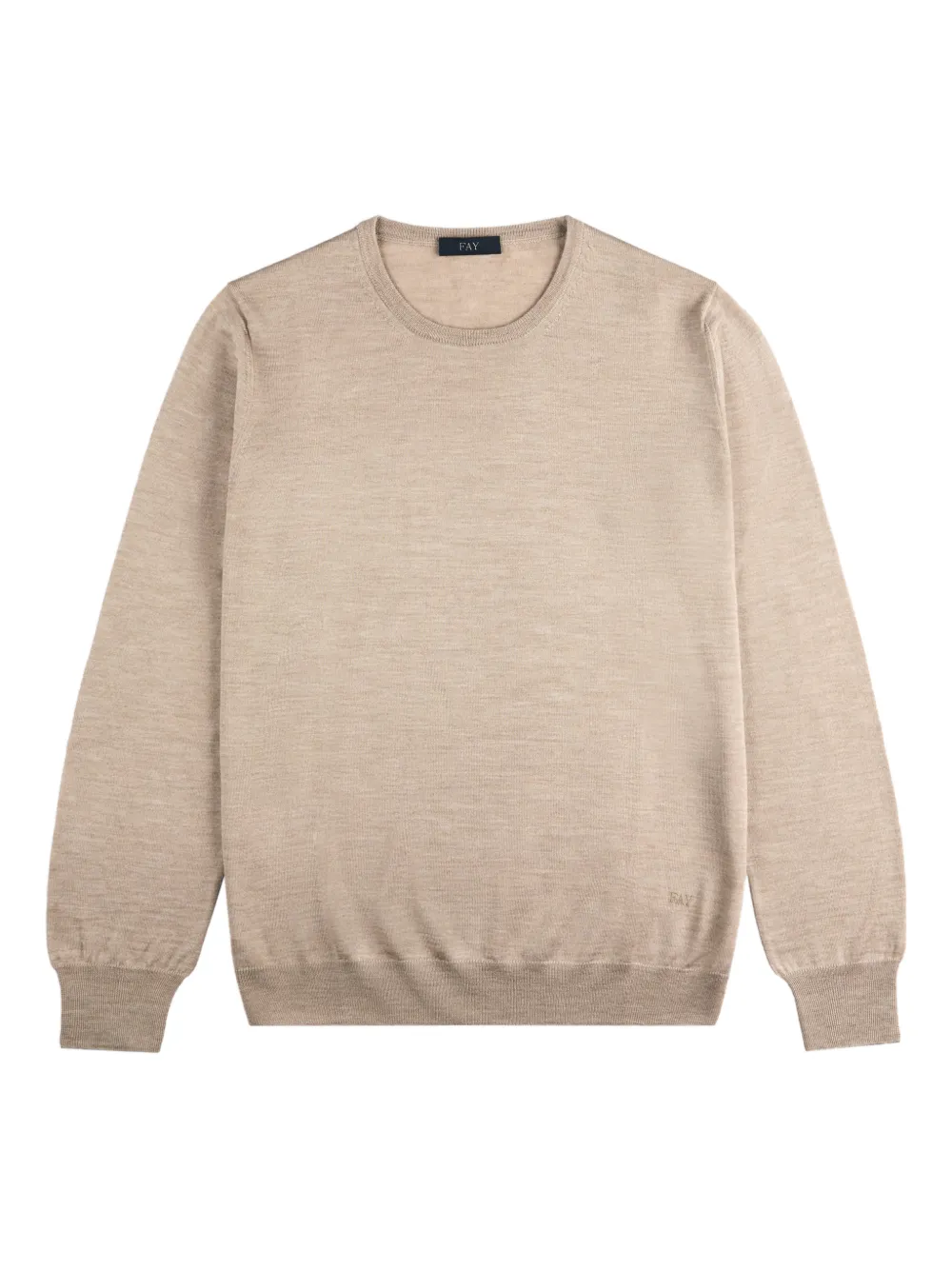 Fay crew-neck sweater - Toni neutri