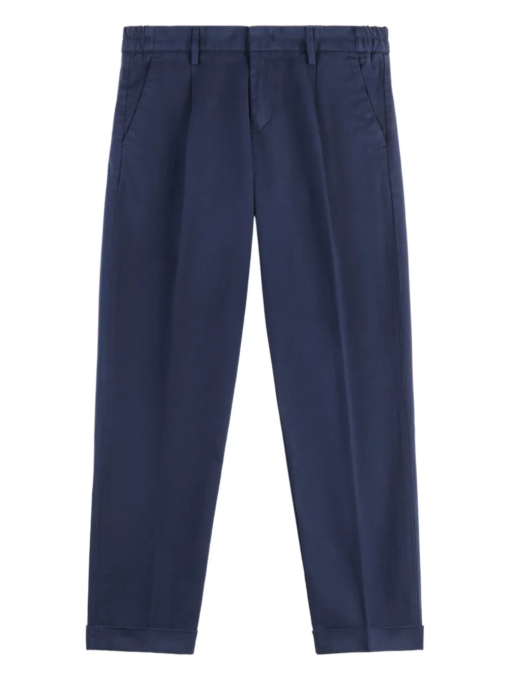 Fay elasticated pleated trousers | Blue | Image 1