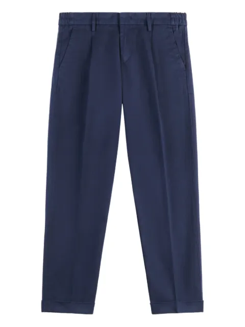 Fay elasticated pleated trousers