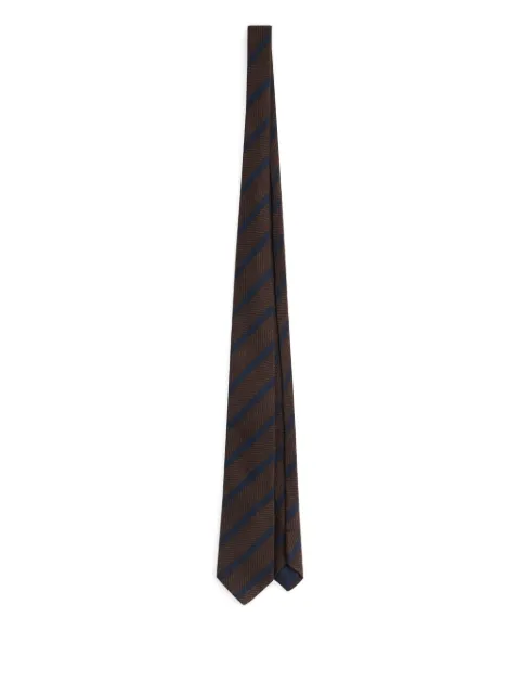 Fay jacquard striped tie