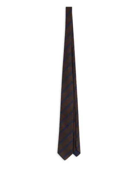 Fay jacquard striped tie