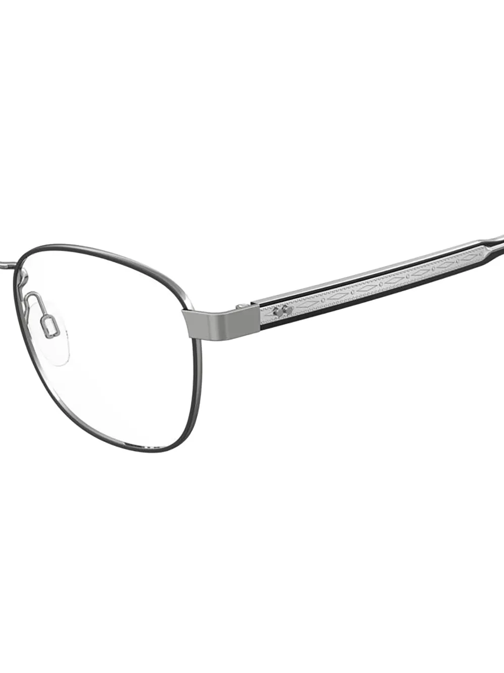  Pierre Cardin Eyewear Square-frame Glasses - Black 