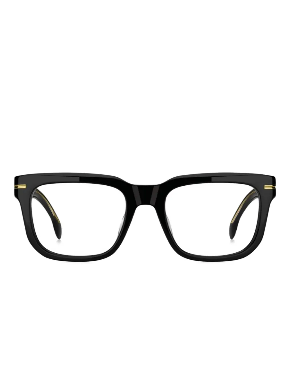 BOSS square-frame glasses | Black | Image 1