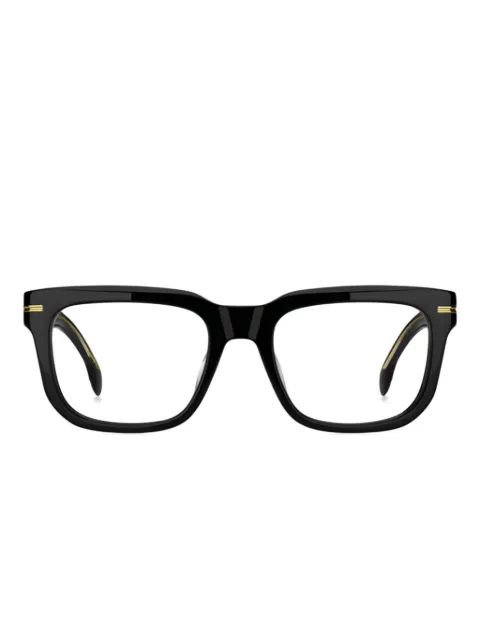 BOSS square-frame glasses