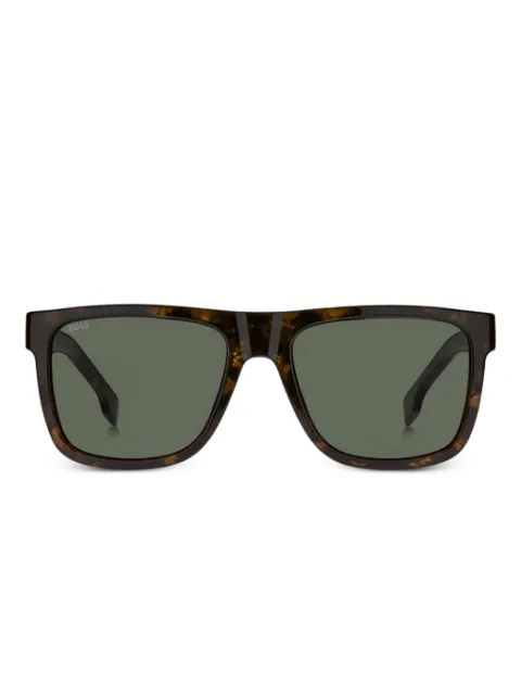 BOSS havana square-frame sunglasses