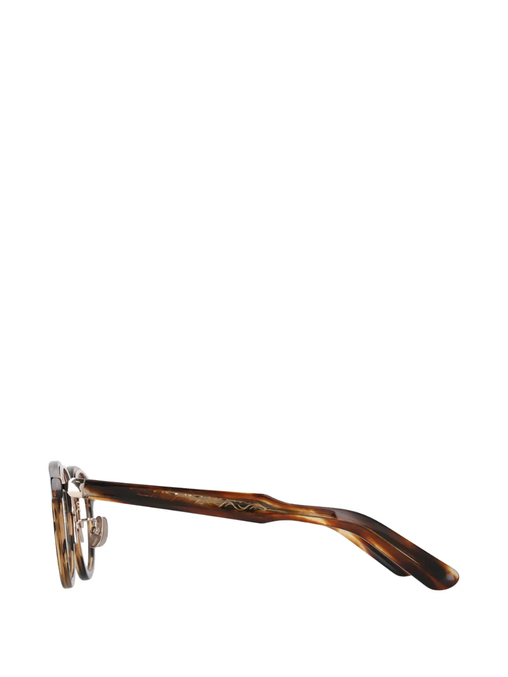  Yellows Plus Elton Round-frame Glasses - Brown 